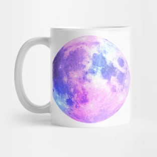 Watercolor Purple Moon Mug